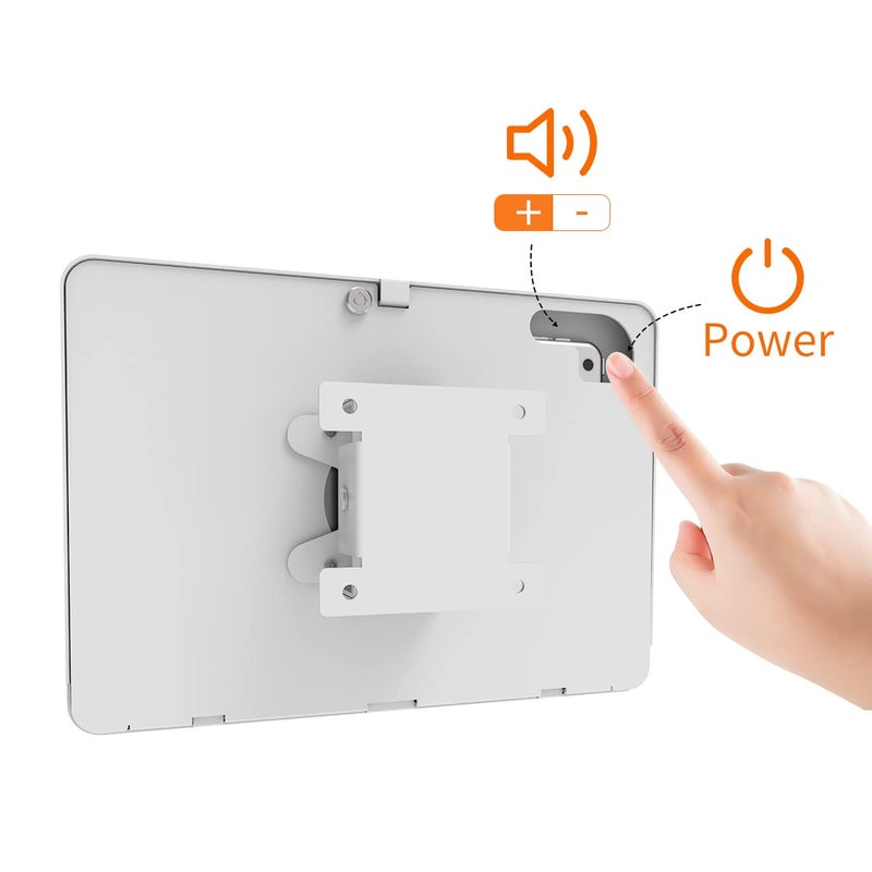 Beelta Tablet Wall Mount Compatible with iPad 5th 6th, Pro 9.7", Air 1/2, Key Lock Security Metal Tablet Stand - Image 4